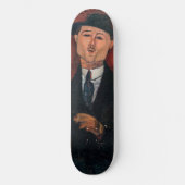 Amedeo Modigliani - Paul Guillaume, Novo Pilota Persoonlijk Skateboard (Voorkant)