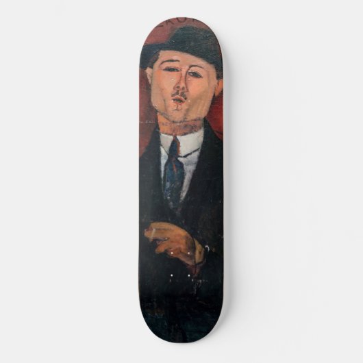 Amedeo Modigliani - Paul Guillaume, Novo Pilota Persoonlijk Skateboard (Voorkant)