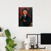 Amedeo Modigliani - Paul Guillaume, Novo Pilota Poster (Thuiskantoor)