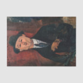 Amedeo Modigliani - Paul Guillaume, Novo Pilota Tissuepapier (Voorkant)