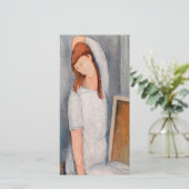 Amedeo Modigliani - Portrait Jeanne Hebuterne #1 Bedankkaart (Staand voorkant)