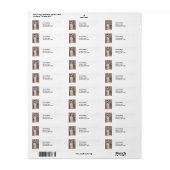 Amedeo Modigliani - Portrait Jeanne Hebuterne #1 Etiket (Full Sheet)