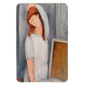 Amedeo Modigliani - Portrait Jeanne Hebuterne #1 Magneet (Verticaal)