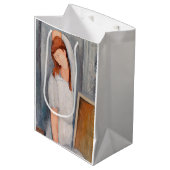 Amedeo Modigliani - Portrait Jeanne Hebuterne #1 Medium Cadeauzakje (Voorkant Gekanteld)