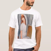 Amedeo Modigliani - Portrait Jeanne Hebuterne #1 T-shirt (Voorkant)