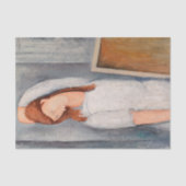 Amedeo Modigliani - Portrait Jeanne Hebuterne #1 Tissuepapier (Voorkant)