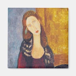 Amedeo Modigliani - Portrait Jeanne Hebuterne #2 Magneet