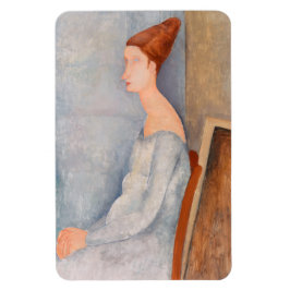 Amedeo Modigliani - Portrait Jeanne Hebuterne #3 Magneet