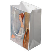 Amedeo Modigliani - Portrait Jeanne Hebuterne #3 Medium Cadeauzakje (Voorkant Gekanteld)