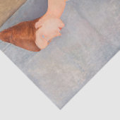 Amedeo Modigliani - Portrait Jeanne Hebuterne #3 Tissuepapier (Detail)