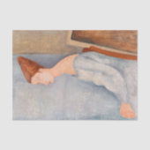 Amedeo Modigliani - Portrait Jeanne Hebuterne #3 Tissuepapier (Voorkant)