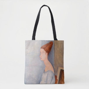 Amedeo Modigliani - Portrait Jeanne Hebuterne #3 Tote Bag