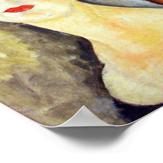 Amedeo Modigliani - portret de Germaine Survage Poster (Hoek)