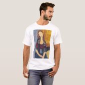Amedeo Modigliani - Portret Jeanne Hebuterne #2 T-shirt (Voorkant volledig)