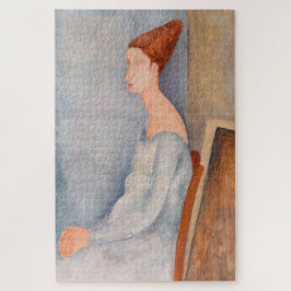 Amedeo Modigliani - Portret Jeanne Hebuterne #3 Legpuzzel