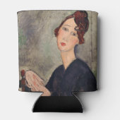 Amedeo Modigliani - Portret van Dedie Hayden Blikjeskoeler (Achterkant)