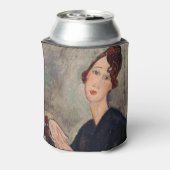 Amedeo Modigliani - Portret van Dedie Hayden Blikjeskoeler (Blikje Achterkant)