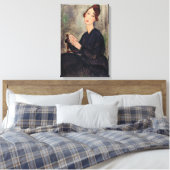 Amedeo Modigliani - Portret van Dedie Hayden Canvas Afdruk (Insitu (Slaapkamer))