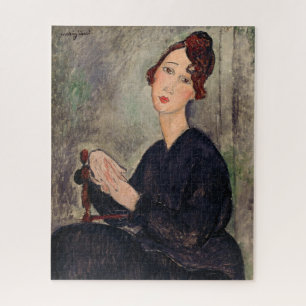 Amedeo Modigliani - Portret van Dedie Hayden Legpuzzel