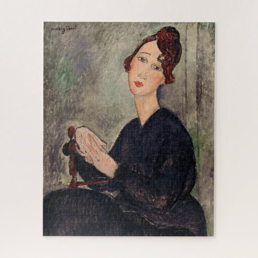 Amedeo Modigliani - Portret van Dedie Hayden Legpuzzel (Verticaal)