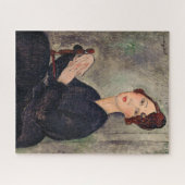 Amedeo Modigliani - Portret van Dedie Hayden Legpuzzel (Horizontaal)