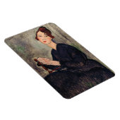 Amedeo Modigliani - Portret van Dedie Hayden Magneet (Rechterzijde)