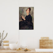 Amedeo Modigliani - Portret van Dedie Hayden Poster (Keuken)