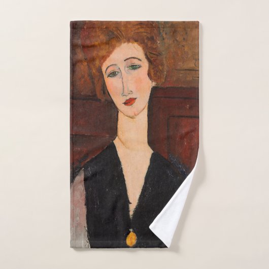 Amedeo Modigliani - Portret van een vrouw Bad Handdoek (Handdoek)