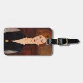 Amedeo Modigliani - Portret van een vrouw Bagagelabel (Voorkant horizontaal)