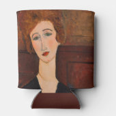 Amedeo Modigliani - Portret van een vrouw Blikjeskoeler (Achterkant)