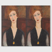 Amedeo Modigliani - Portret van een vrouw Cadeaupapier (Vlak)
