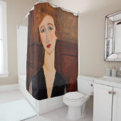 Amedeo Modigliani - Portret van een vrouw Douchegordijn (In situ)