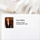 Amedeo Modigliani - Portret van een vrouw Etiket (Insitu)