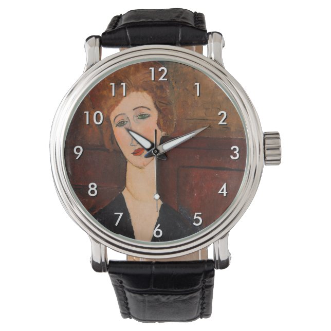 Amedeo Modigliani - Portret van een vrouw Horloge (Voorkant)