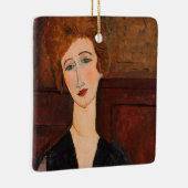 Amedeo Modigliani - Portret van een vrouw Keramisch Ornament (Rechts)