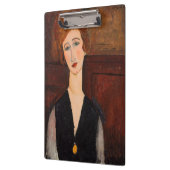 Amedeo Modigliani - Portret van een vrouw Klembord (Links)