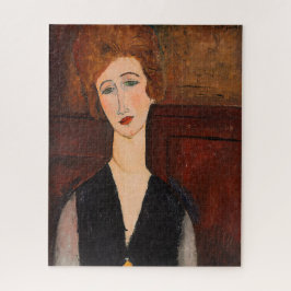 Amedeo Modigliani - Portret van een vrouw Legpuzzel