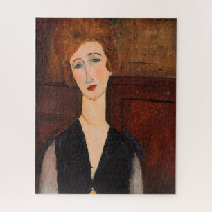 Amedeo Modigliani - Portret van een vrouw Legpuzzel
