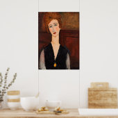 Amedeo Modigliani - Portret van een vrouw Poster (Keuken)