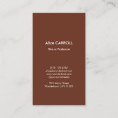 Amedeo Modigliani - Portret van een vrouw - QR-cod Visitekaartje (Achterkant)