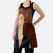 Amedeo Modigliani - Portret van een vrouw Schort (Insitu)