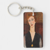 Amedeo Modigliani - Portret van een vrouw Sleutelhanger (Voorkant)