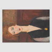 Amedeo Modigliani - Portret van een vrouw Tissuepapier (Voorkant)
