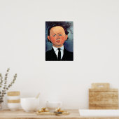 Amedeo Modigliani - Portret van Mechan Poster (Keuken)