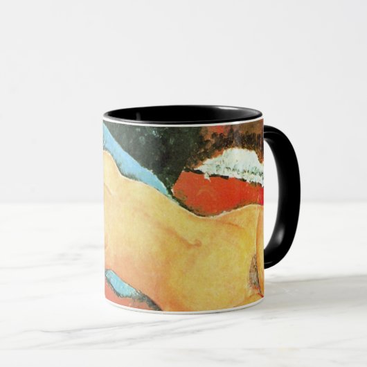 Amedeo Modigliani - Reclining Woman Mok (Voorkant rechts)