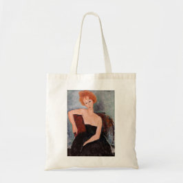 Amedeo Modigliani - Rode vrouw in avondjurk Tote Bag