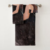 Amedeo Modigliani - Roodkopje voor meisjes tijdens Bad Handdoek (Insitu)