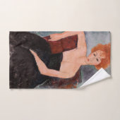 Amedeo Modigliani - Roodkopje voor meisjes tijdens Bad Handdoek (Handdoek)
