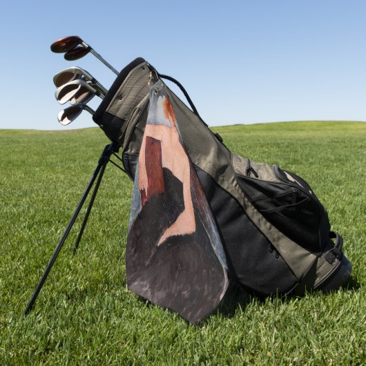 Amedeo Modigliani - Roodkopje voor meisjes tijdens Golfhanddoek (Groen)