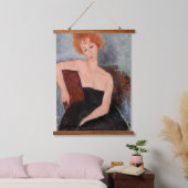 Amedeo Modigliani - Roodkopje voor meisjes tijdens Hangend Wandkleed (Slaapkamer)